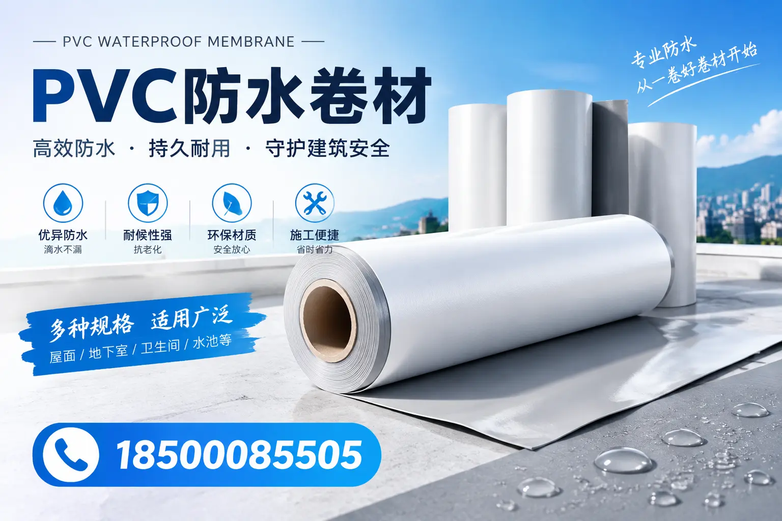 如何选择适合的PVC防水卷材？专家为您解答亳州的需求